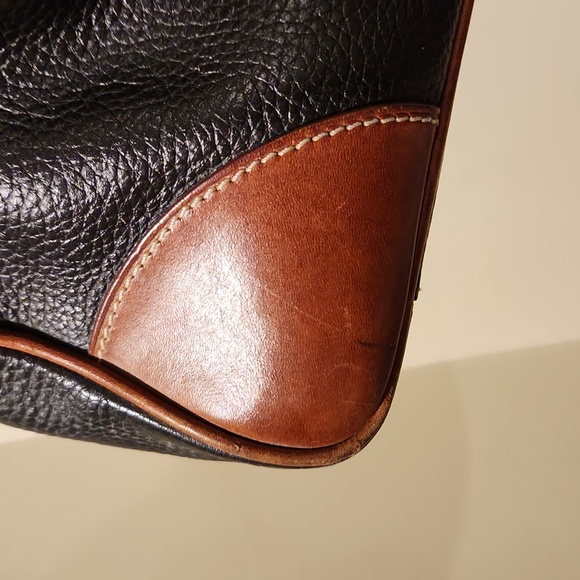 ❤️ VINTAGE DOONEY & BOURKE PEBBLED LEATHER BAG / PURSE - Picture 8 of 16